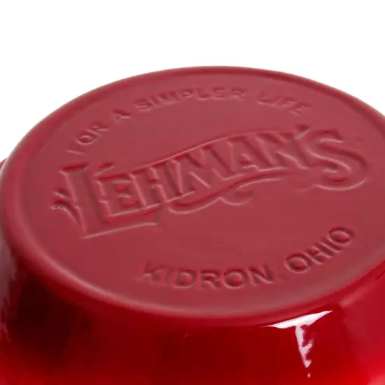 Lehman's Extra Deep Pie Pan, Enamel Coated Cast Iron Bakeware with Crimped Edges and Handles, 10.25 inches {6}