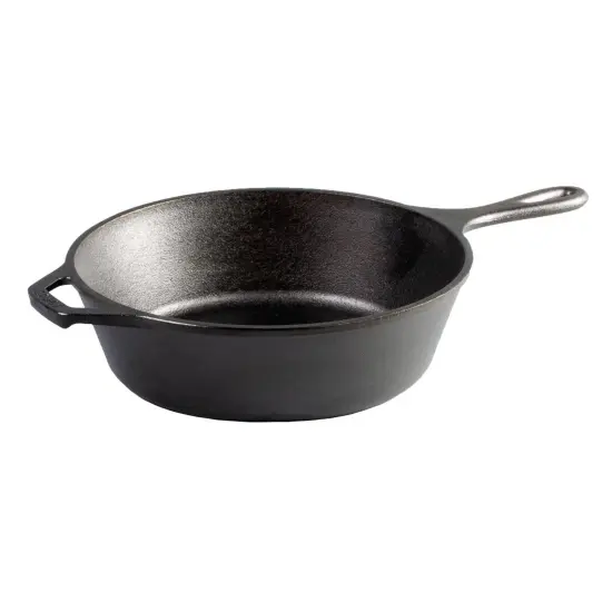 Lodge Logic L8DSK3 Pre-Seasoned Cast Iron Deep Skillet 10.5" OD x 3" {1}