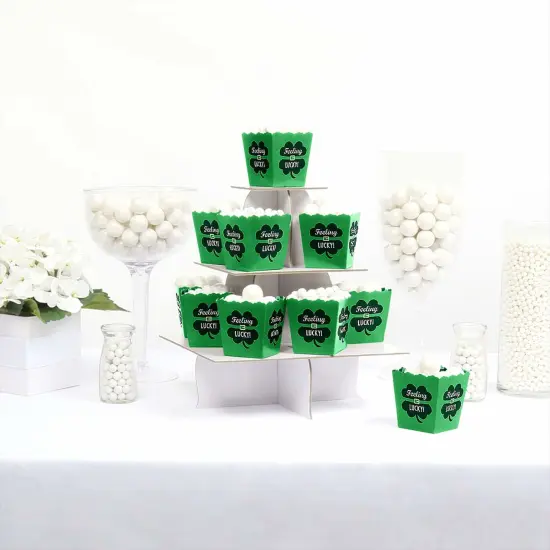 Big Dot of Happiness St. Patrick's Day - Party Mini Favor Boxes - Saint Paddy's Day Treat Candy Boxes - Set of 12 {3}