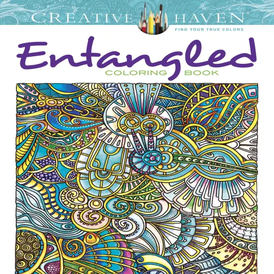 Creative Haven: Entangled Coloring Book-Softcover {1}