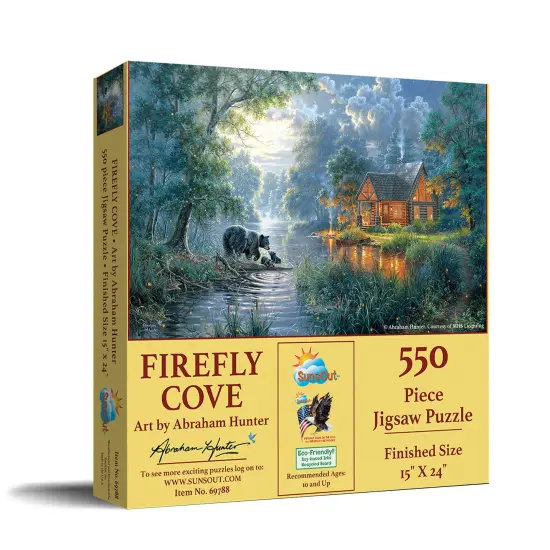 Sunsout Firefly Cove 550 pc Jigsaw Puzzle 69788 {3}
