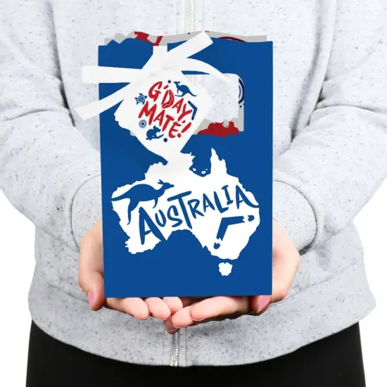 Big Dot of Happiness Australia Day - G'Day Mate Aussie Party Favor Boxes - Set of 12 {6}