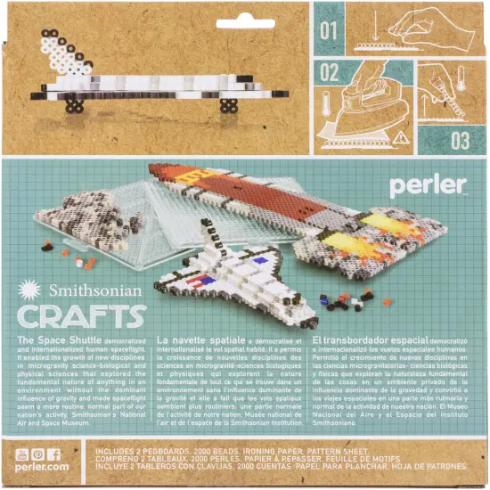 Perler Fused Bead Activity Kit-Space Shuttle {2}
