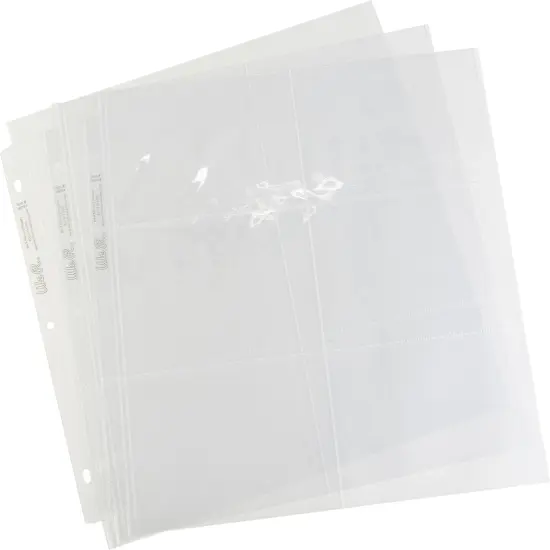 We R Post Bound Photo Sleeves 12"X12" 10/Pkg-Six 4"X6" Pockets {2}