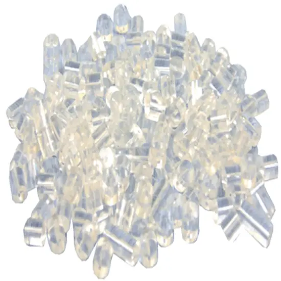 Craft Medley Rubber Tube Earring Stoppers 3.5mm 180/Pkg-Clear {2}