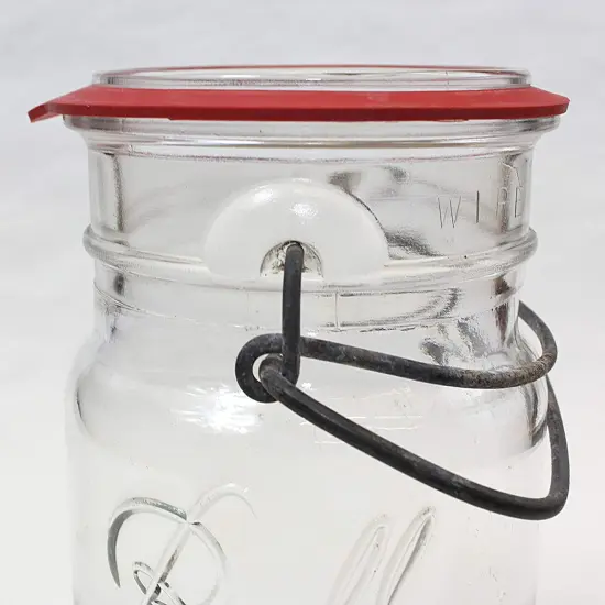 Old-Style Canning Jar Rubber Sealing Rings Wide Mouth With Tabs Box of 12 {7}