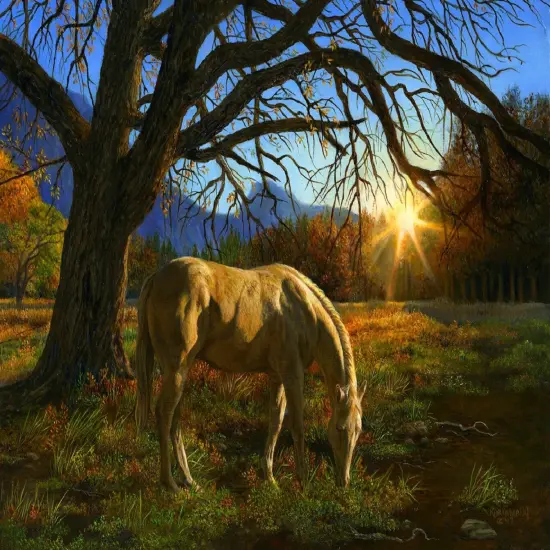 Sunsout Pastoral Sunset 1000 pc Jigsaw Puzzle 26294 {1}