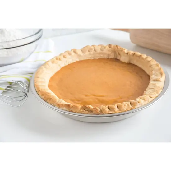 Fox Run 4871 Pie Pan 9" Stainless Steel Stain Scratch and Rust Resistant {3}