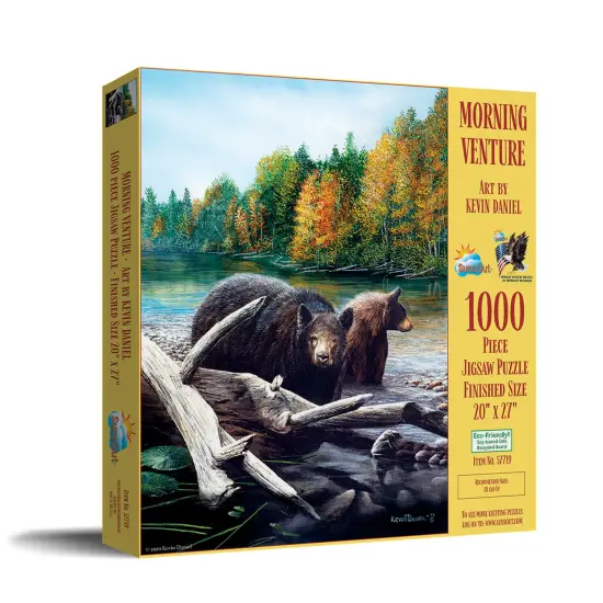 Sunsout Morning Venture 1000 pc Jigsaw Puzzle 57719 {3}