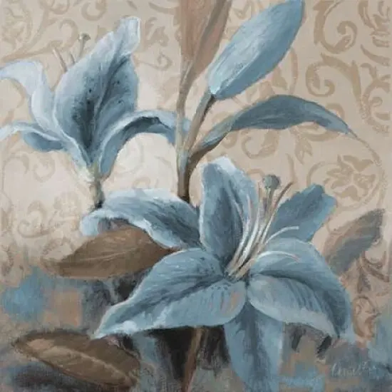 Soft Blue Blooms II Poster Print by Lanie Loreth - Item # VARPDX7089NN {1}