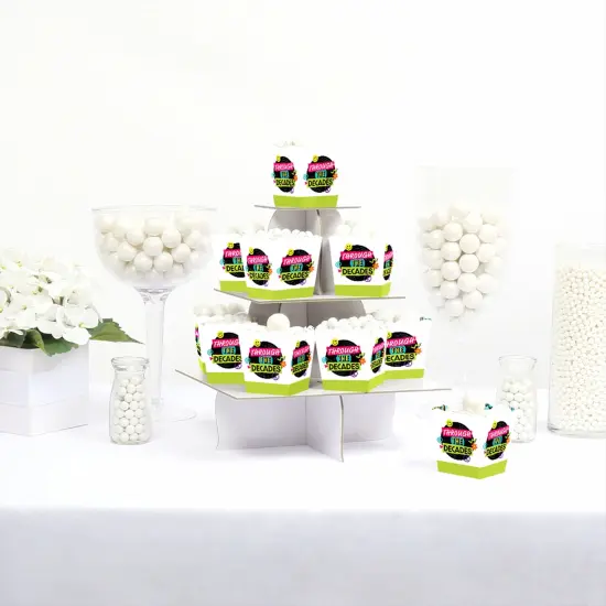Big Dot of Happiness Through the Decades - Party Mini Favor Boxes - 50s, 60s, 70s, 80s, and 90s Party Treat Candy Boxes - Set of 12 {3}