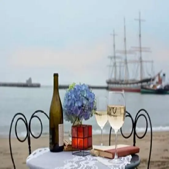 Dream Cafe Hyde St Pier - 32 Poster Print by Alan Blaustein - Item # VARPDXABSFH369 {2}