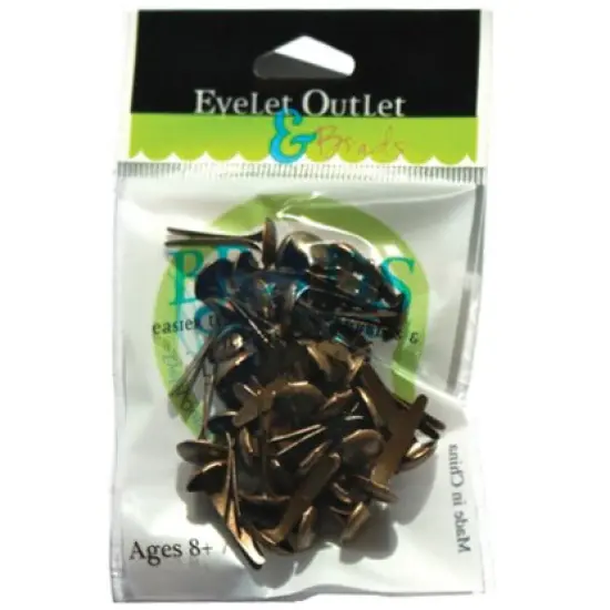 Eyelet Outlet Round Brads 8mm 40/Pkg {2}