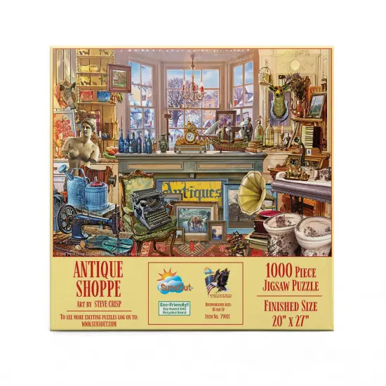 Sunsout Antique Shoppe 1000 pc Jigsaw Puzzle 79011 {4}