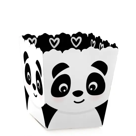 Big Dot of Happiness Party Like a Panda Bear - Baby Shower or Birthday Party Mini Favor Boxes - Party Treat Candy Boxes - Set of 12 {1}