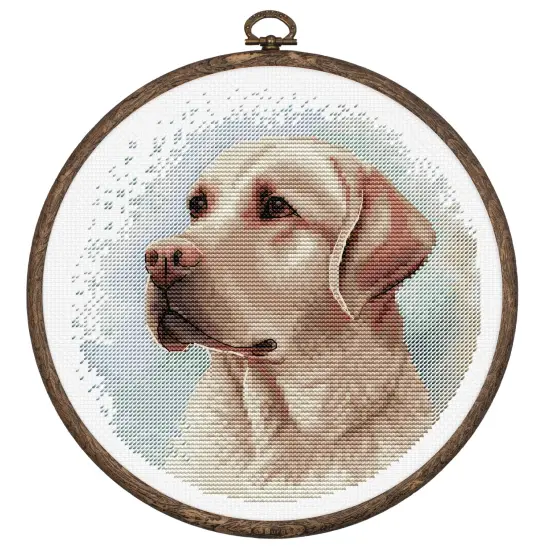 The Labrador BC211l Counted Cross-Stitch Kit {1}