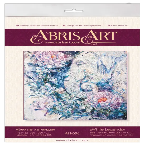 Cross-stitch kit White Legends {2}