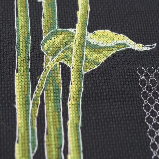 Cross-stitch kit Bright sunflowers {5}