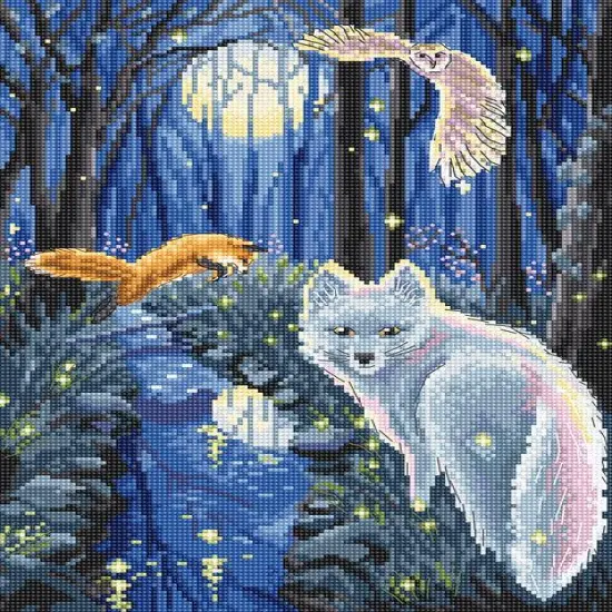 A Midsummer Night L8060 Counted Cross Stitch Kit {1}