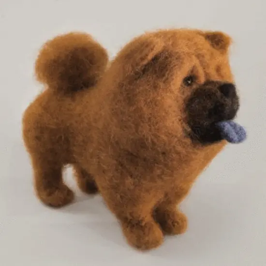 Felting kit Chow-chow {1}