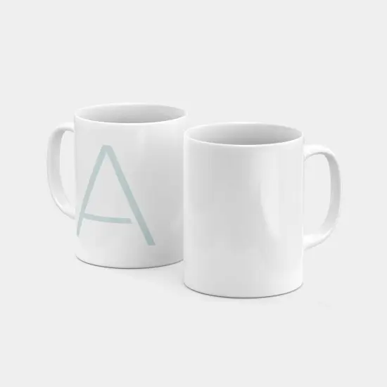 Monogram Letter 11oz Mug VI {3}