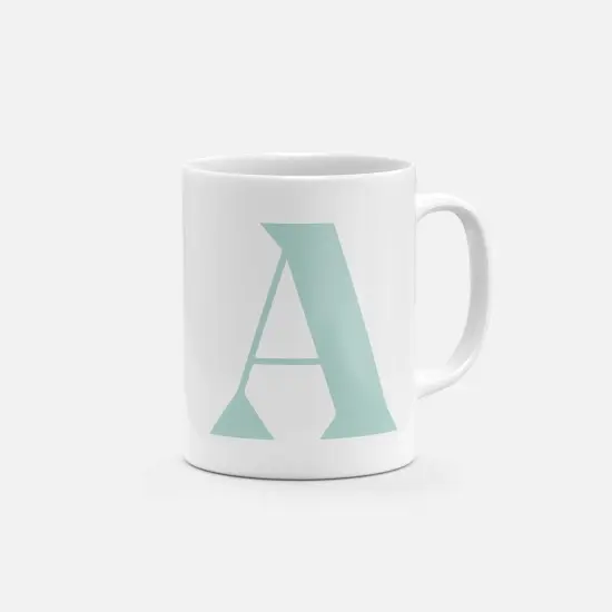 Monogram Letter 11oz Mug IX {1}
