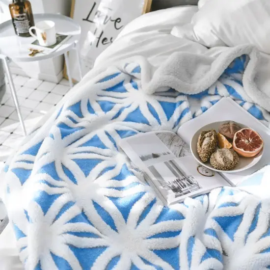 Fleece Blanket Throws for Sofas Fluffy Soft Warm Blanket for Bed Flannel Blanket Yellow {4}