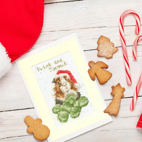 Twist And Sprout Kit XMAS58 Counted Cross Stitch Kit {1}