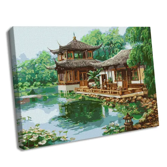 Painting by Numbers kit Chinese house KHO2881 {1}