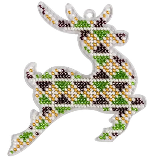 Bead embroidery kit on a plastic base FLPL-044 {2}