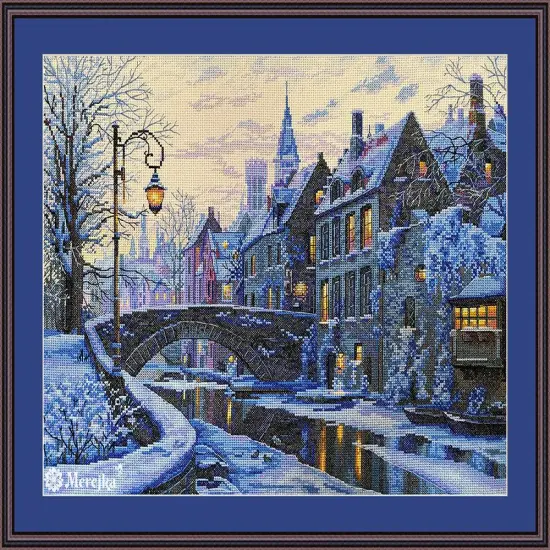 Winter Evening K-169 Counted Cross-Stitch Kit {1}