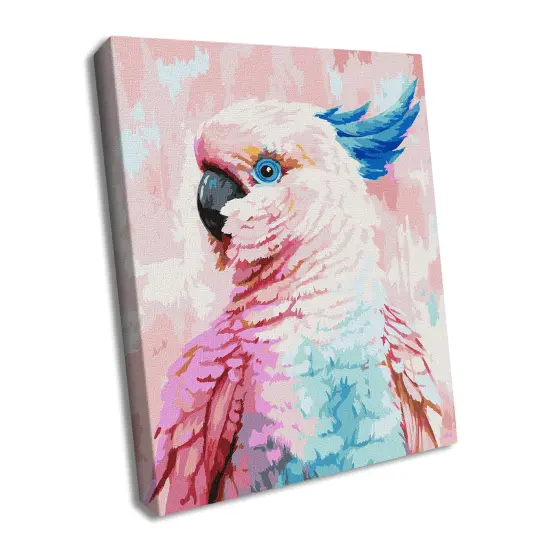Painting by Numbers kit Bright cockatoo KHO4398 {1}
