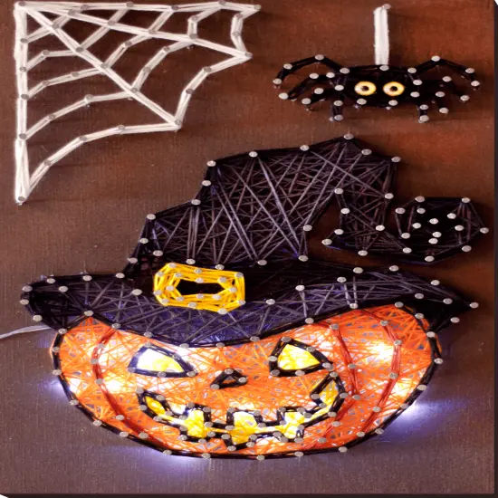 Creative Kit/String Art Pumpkin {3}