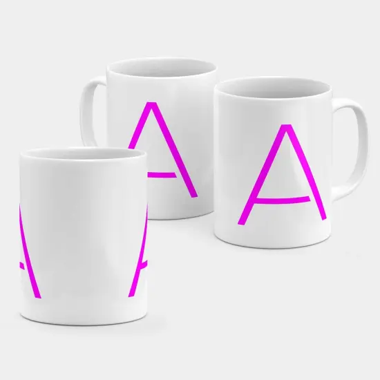 Monogram Letter 11oz Mug XXI {2}