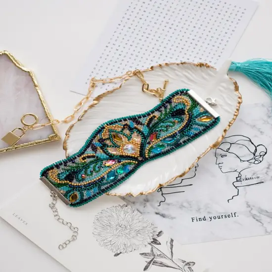 Bead Embroidery Decoration Kit Viridian {1}
