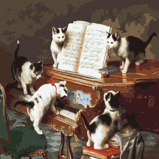 Painting by Numbers kit Music pause KHO4343 {2}