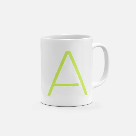 Monogram Letter 11oz Mug XIX {1}