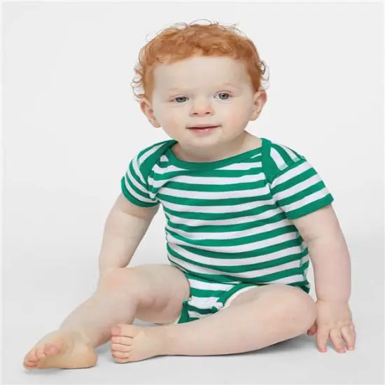 Rabbit Skins&reg; Infant Baby Rib Short Sleeve Bodysuit Ballerina {6}