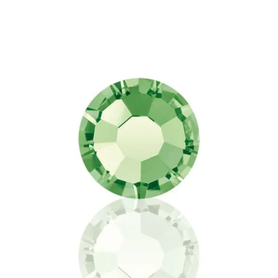 Preciosa MAXIMA SS10 Czech Glass Hotfix Flat Back Rhinestones 144 Pieces Peridot {1}
