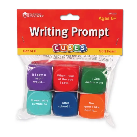 Writing Prompt Cubes, 6 Per Set, 2 Sets {3}