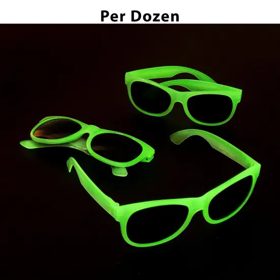 Kids Glow-in-the-Dark Nomad Sunglasses 12 Pc {1}