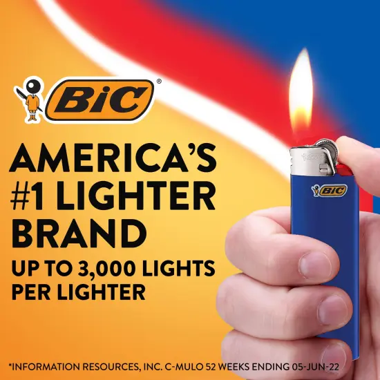 BIC Maxi Pocket Lighter, Special Edition Pickle Collection, Assorted Unique Lighter Designs, 6 Count Pack of Lighters {7}