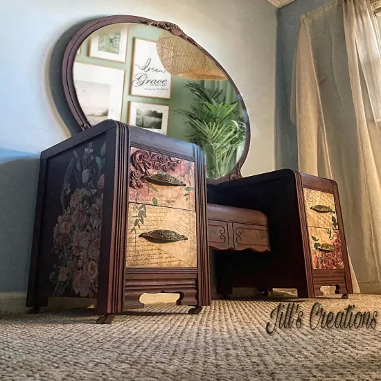 Letters on Parchment for Decoupage Crafting and Multi Media Art {2}