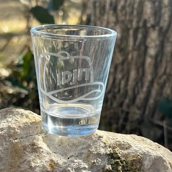 2oz Idjit Shotglass LASER {4}