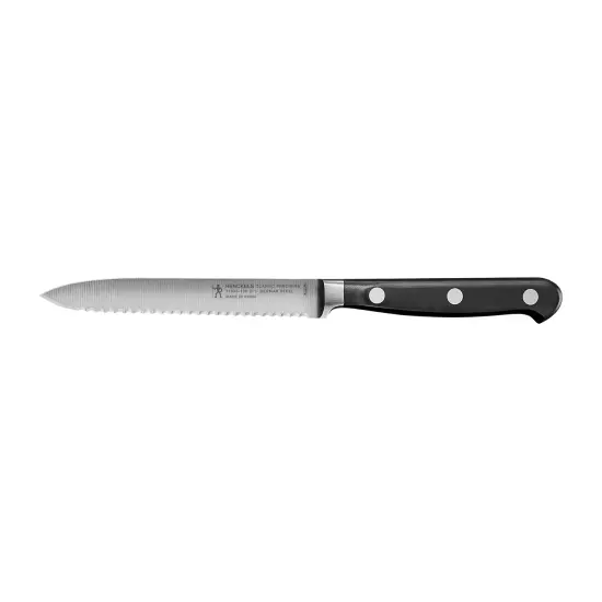 Henckels Classic Precision 5-inch Serrated Utility Knife {1}