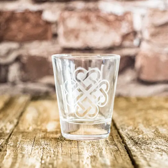 2oz Luck of the Irish Shot glass {3}