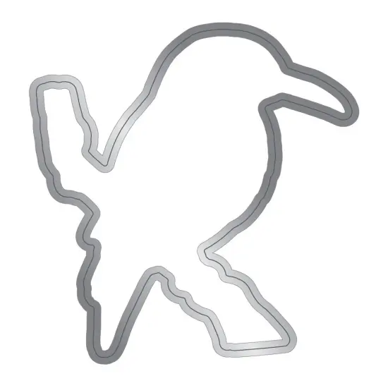 Nature's Garden Kingfisher Stamp And Metal Die-Blue Lightning {3}