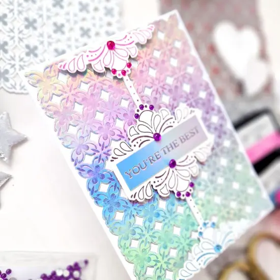 Pinkfresh Studio Die-Deco Sentiment Backdrop {5}