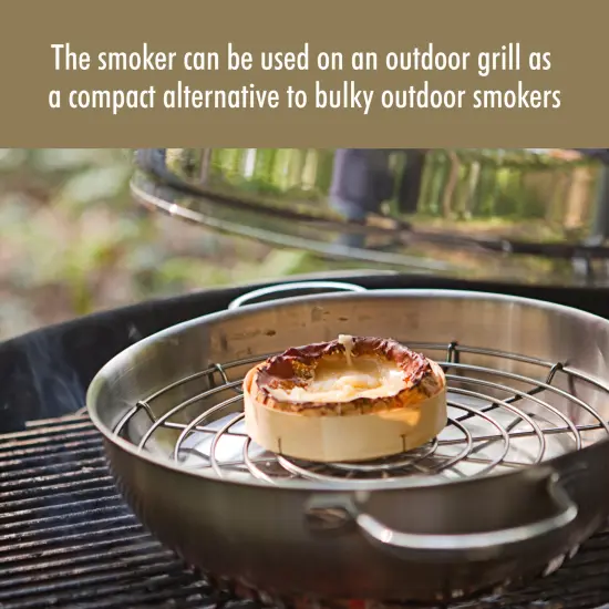 Demeyere Resto 4-pc Stainless Steel Stovetop Smoker Set {5}