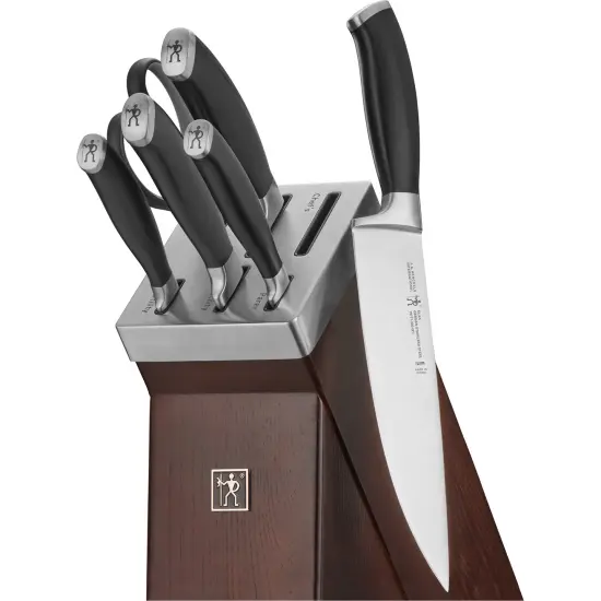 Henckels Elan 7-pc Self-Sharpening Knife Block Set {1}